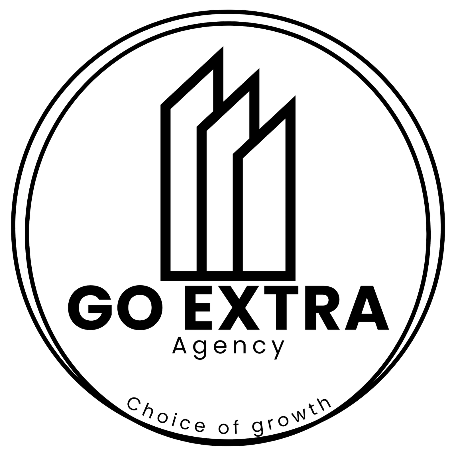 GoExtrta Agency logo 100% Transparent